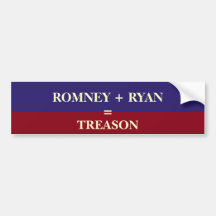ROMNEY AND RYAN BUMPER STICKERS