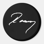 ROMNEY AUTOGRAPH -.png Refrigerator Magnet