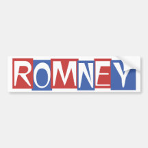ROMNEY BUMPER STICKERS