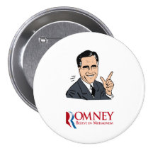 Romney - croyez au Mormonism Pin's Avec Agrafe
