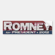 Romney for President 2012 Bumper Stickers