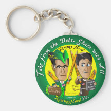 Romney Hood Take From The Debt Key Chain