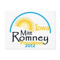Romney IOWA Post Card