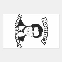 ROMNEY IS MY HOMEBOY STICKER