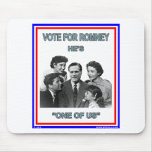 Romney is "One of Us" FNB Mouse Pad