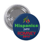 Romney Latinos Button