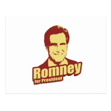 ROMNEY Propaganda Postcard