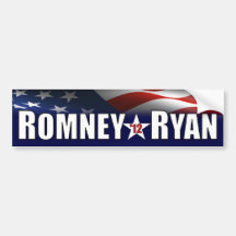 Romney - Ryan - 2012 Autocollants Pour Voiture
