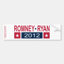 Romney Ryan 2012 Autocollants Pour Voiture