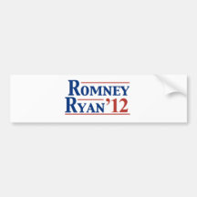 Romney Ryan 2012 Bumper Sticker
