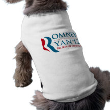 Romney / Ryan 2012 for US President and VP Doggie Shirt