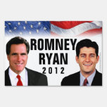 Romney/Ryan 2012 Photo Yard Sign