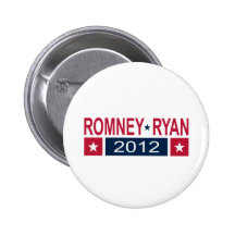 Romney Ryan 2012 Pinback Button