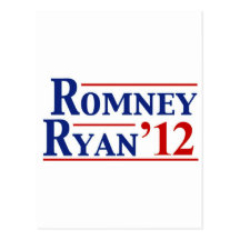 Romney Ryan 2012 Postcard