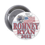 Romney Ryan GOP Ticket Pins