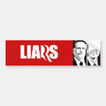 ROMNEY RYAN SONT LIARS.png Autocollants Pour Voiture