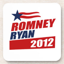 ROMNEY RYAN VP STAR BANNER.png Drink Coaster
