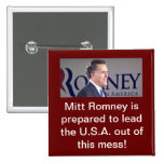 Romney Square Button