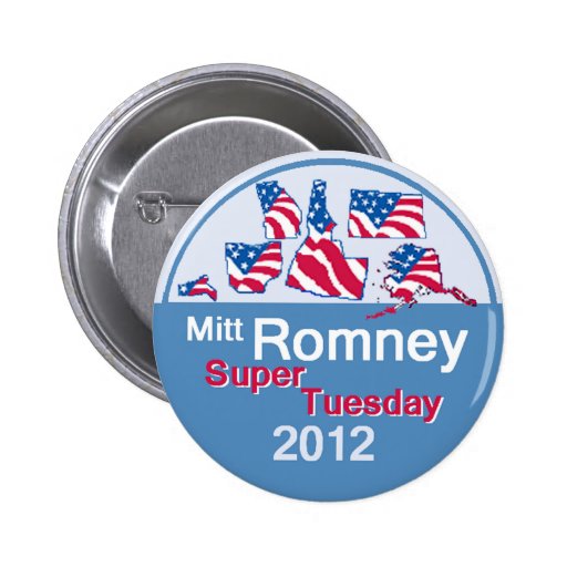 Romney SUPER TUESDAY Button