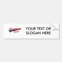 ROMNEY THUNE VP STRIPE TEAM.png Bumper Sticker