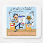 Romney Tries Zingers on Obama Funny Gifts & Cards mousepads