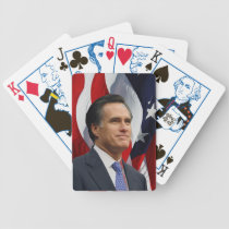 Romney, USA Flag Playing Cards playing cards