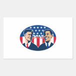 Romney Vs Obama American Elections 2012 Sticker