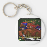 Romney's Irish Setters Funny Key Chain