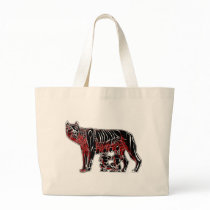 Romulus and Remus Canvas Bag