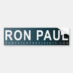 RON BUMPER STICKER