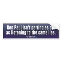 Ron Paul 2012 Bumper Sticker
