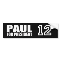 RON PAUL 2012 BUMPER STICKERS