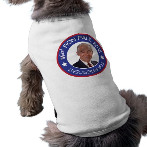 Ron Paul 2012 Dog T Shirt