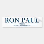 Ron Paul 2012 - Dr Paul for President Bumper Sticker