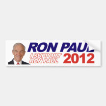 Ron Paul - 2012 election president vote Bumper Sticker