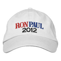 Ron Paul 2012 Embroidered Hats