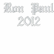 Ron Paul 2012 Embroidered Hooded Sweatshirt