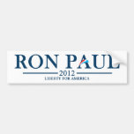 Ron Paul 2012 - Liberity for America Bumper Stickers
