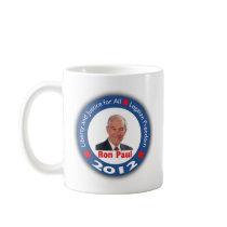 Ron Paul 2012: Liberty & Justice for All! Mug