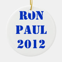 RON PAUL 2012 ORNEMENTS