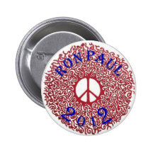 Ron Paul 2012 Pinback Buttons