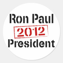 Ron Paul 2012 president Stickers
