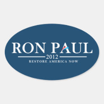 Ron Paul 2012 - Restore America Now Sticker