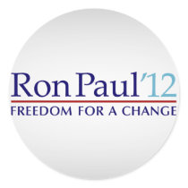 Ron Paul 2012 Round Sticker