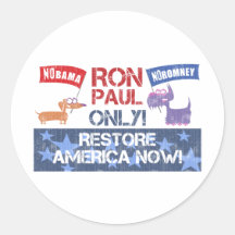 Ron Paul 2012 Stickers