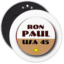 Ron Paul 45 Pinback Button