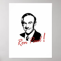RON PAUL Autographed Pictur Print