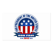 Ron Paul Business Cards