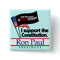 Ron Paul Constitution Button
