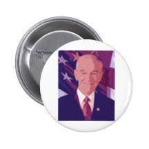 Ron Paul Cut Up Pinback Buttons